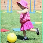 Girl kicking ball - OT news